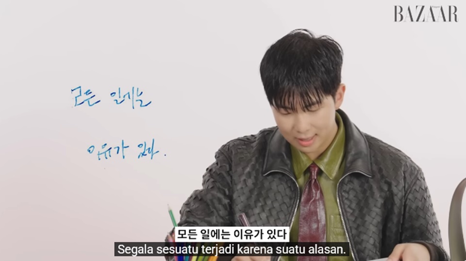 RM BTS Berbagi Pandangannya Tentang Tuhan
